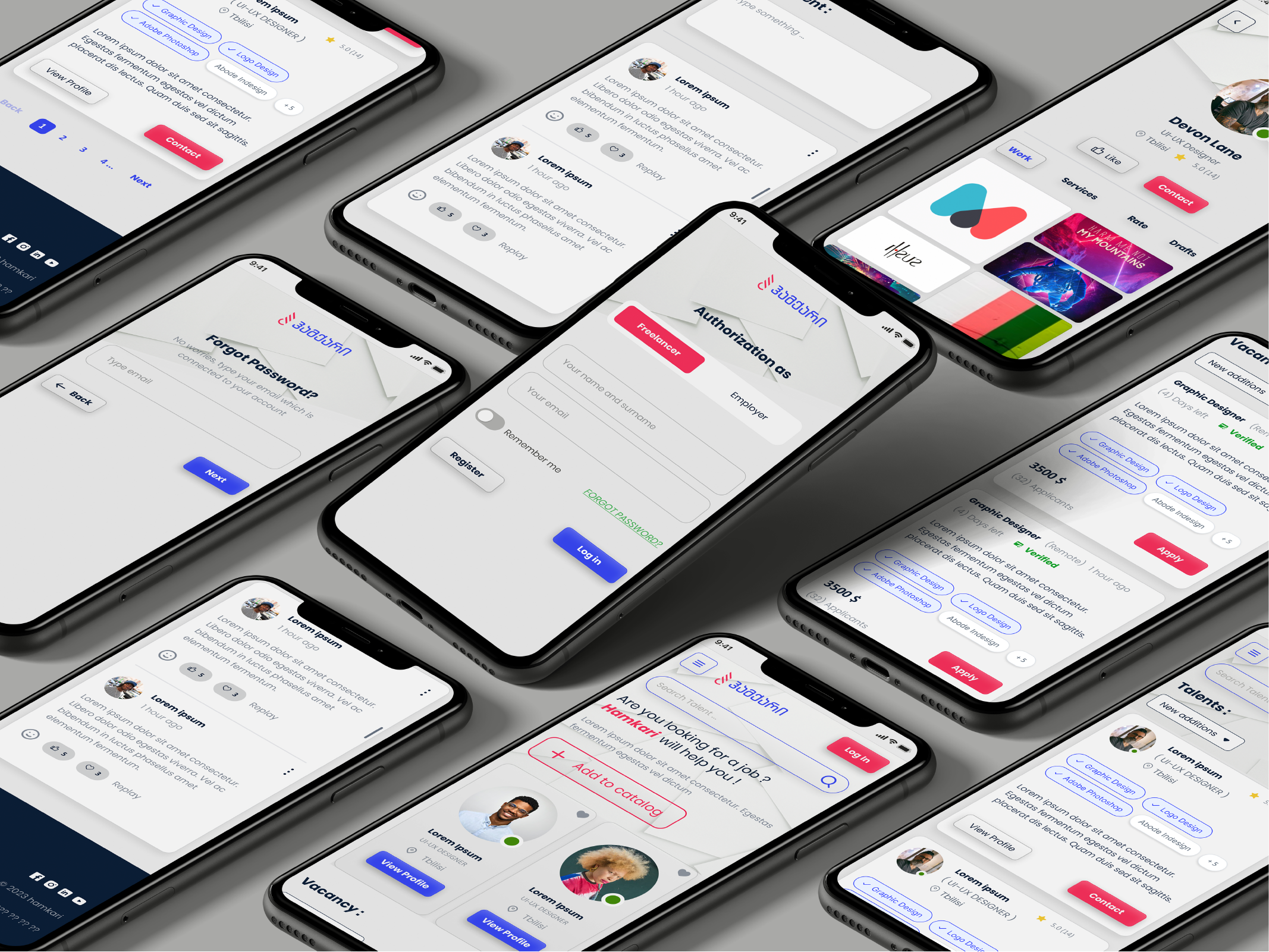 Project snapshot for gallery