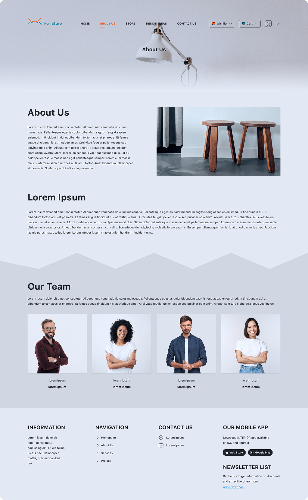 Project snapshot for gallery