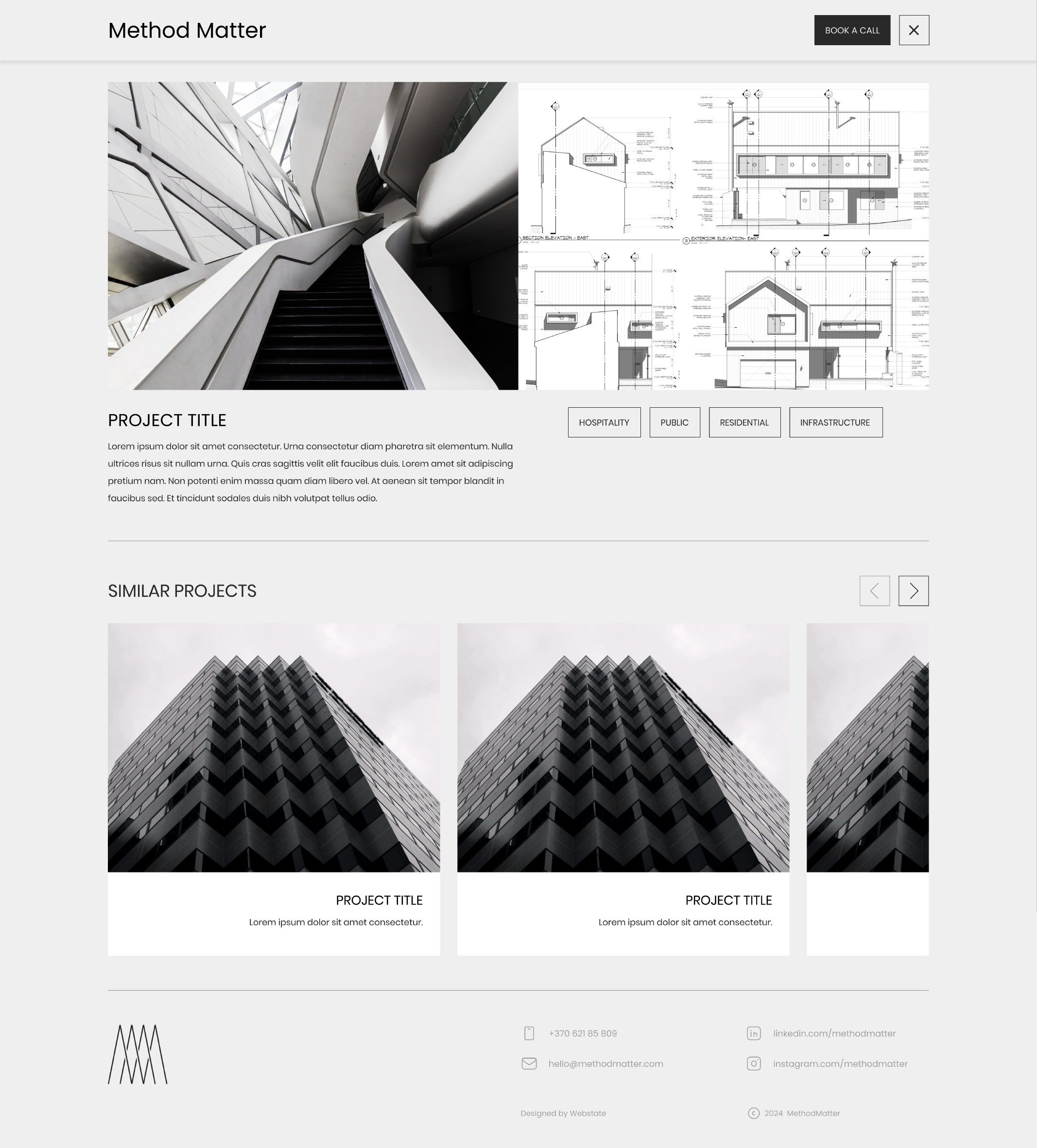 Project snapshot for gallery