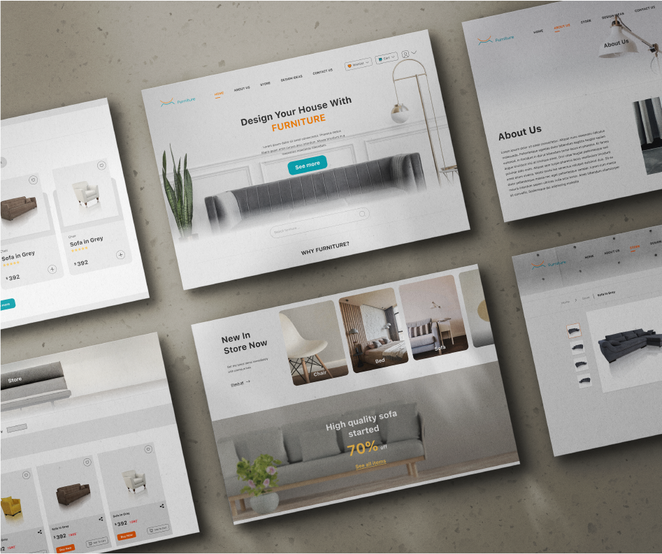 Furniture project snapshots