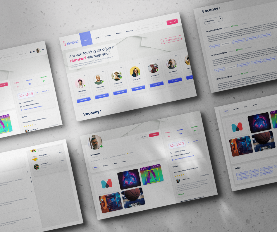 Online Guild project snapshots